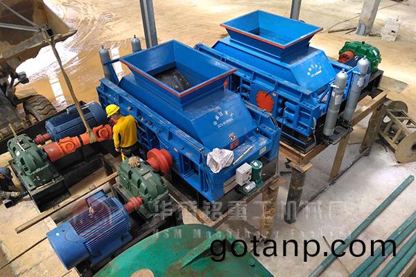 對輥破碎機髮貨圖