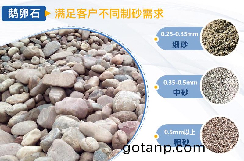鵞卵石打砂機
